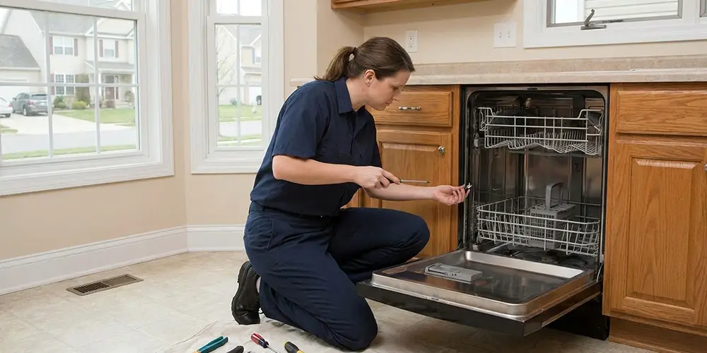 Dishwasher Latch Replacement in Westborough, MA