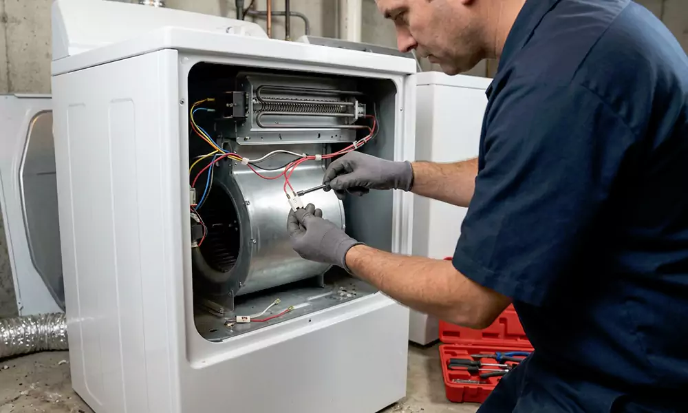 Dryer Thermal Fuse Replacement in Westborough, MA