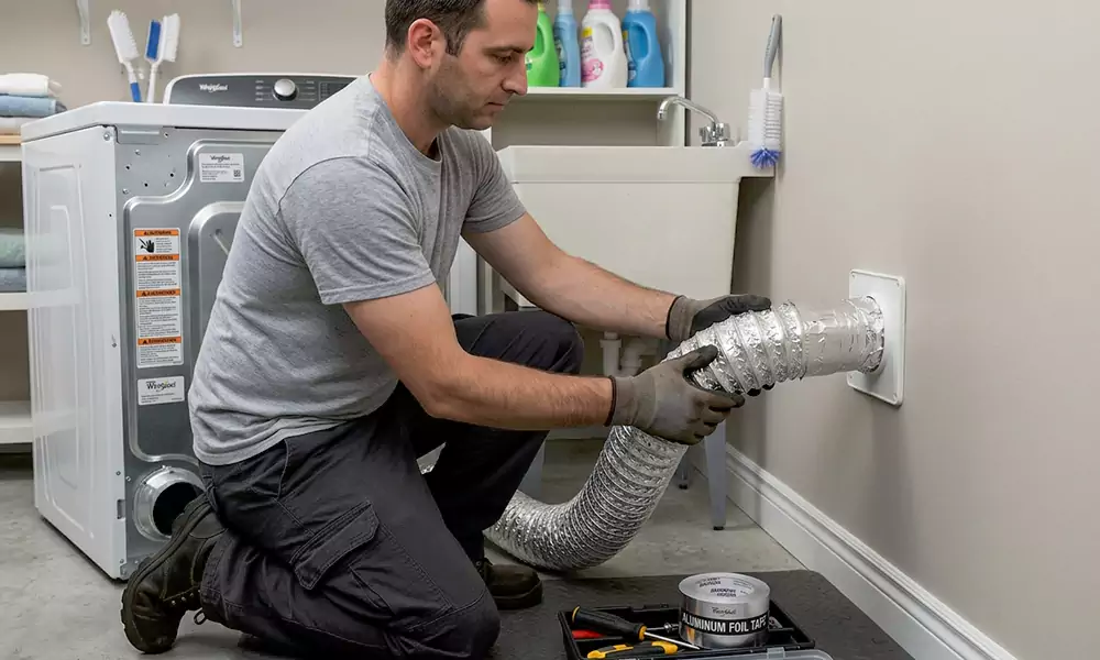 Dryer Vent Installation in Westborough, MA