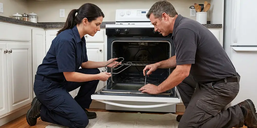 Oven Heating Element Replacement in Westborough, MA