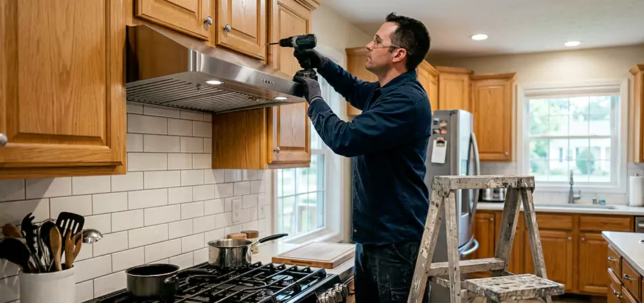 Wood Range Hood Installation Westborough