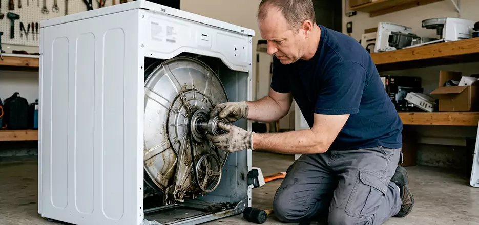 Washer Tub Bearing Replacement in Westborough